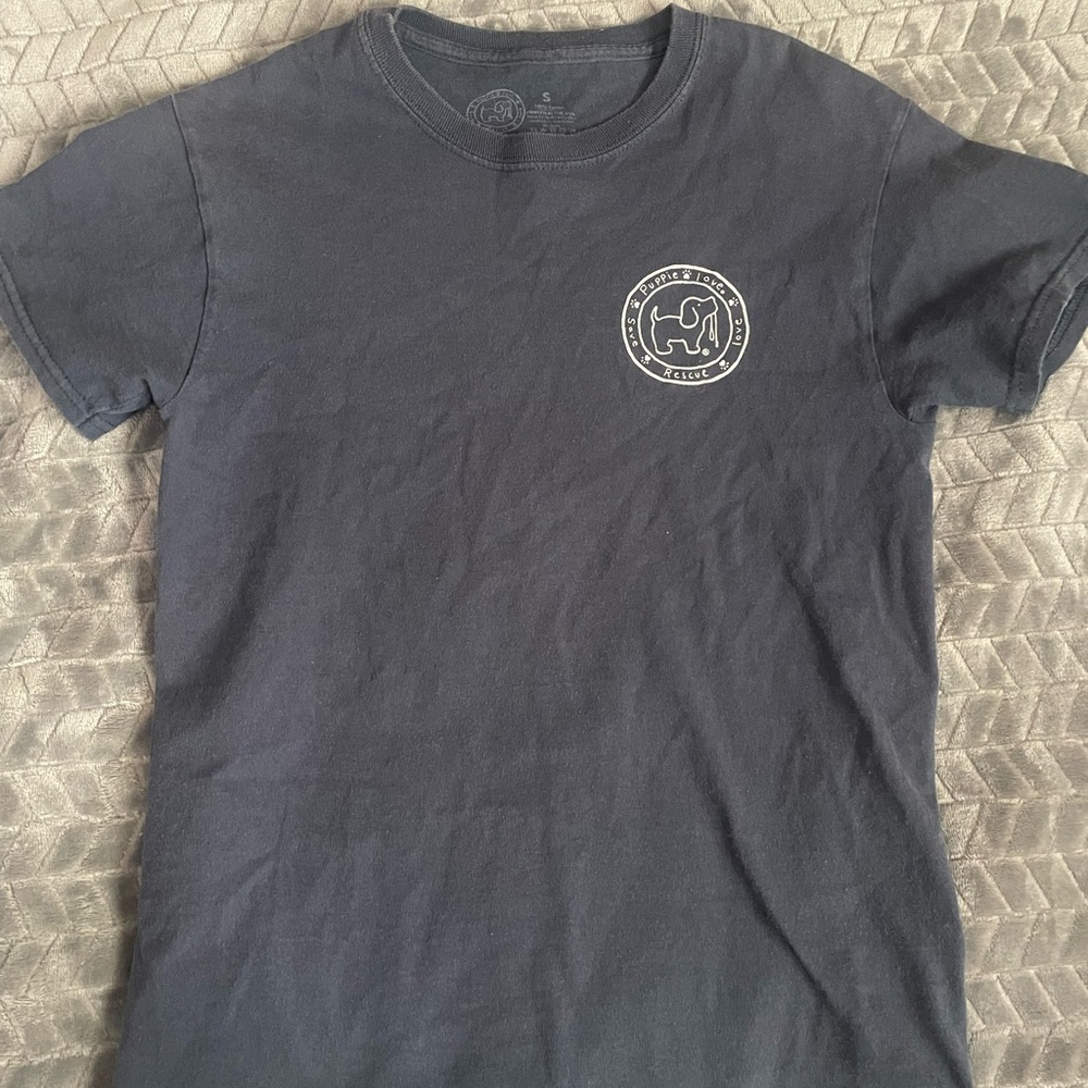 Navy Blue Kids Short Sleeve Tee